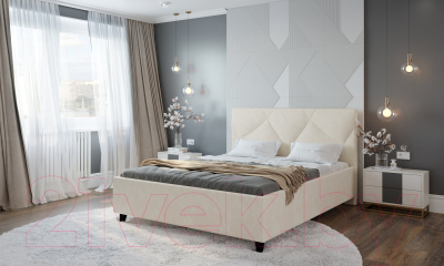 Полуторная кровать Natura Vera Амбер с ПМ 140x200