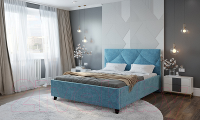 Полуторная кровать Natura Vera Амбер с ПМ 140x200