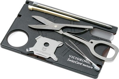 Швейцарская карта Victorinox SwissCard Nailcare / 0.7240.T3