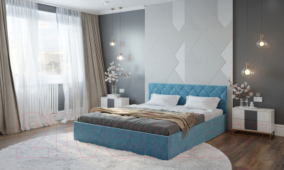 Полуторная кровать Natura Vera Техас с ПМ 140x200