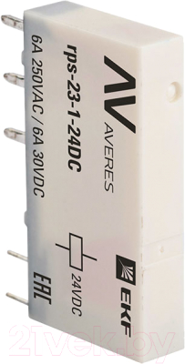 Реле промежуточное EKF Averes rps-23-1-24DC - фото