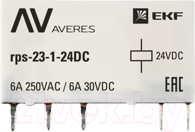 Реле промежуточное EKF Averes rps-23-1-24DC