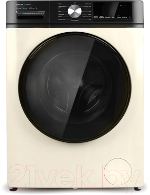 Стирально-сушильная машина Centek CT-1960 (бежевый) - фото