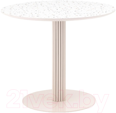 Обеденный стол Stool Group Stem D90 (террацо) - фото