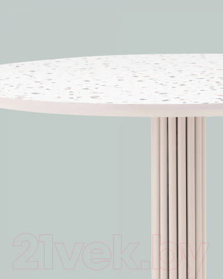 Обеденный стол Stool Group Stem D90 (террацо)