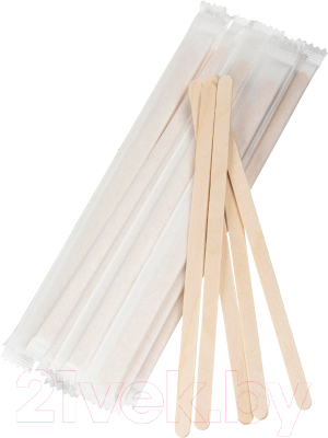 Набор размешивателей Паксервис Деревянный 140мм / 286152 - фото