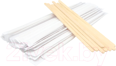 Набор размешивателей Паксервис Деревянный 180мм / 286153 - фото