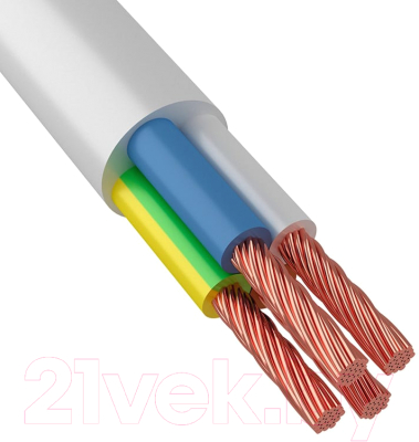 Провод силовой Автопровод ПВС-ТS 4x6 - фото