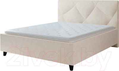 Двуспальная кровать Natura Vera Амбер с ПМ 160x200 - фото