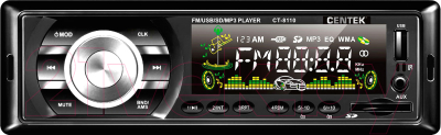 Бездисковая автомагнитола Centek СТ-8110 - фото
