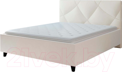 Двуспальная кровать Natura Vera Амбер с ПМ 180x200 - фото