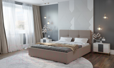 Полуторная кровать Natura Vera Liton с ПМ 120x200