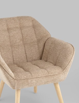 Кресло мягкое Stool Group Вэйл / QH-8904K (бежевый)