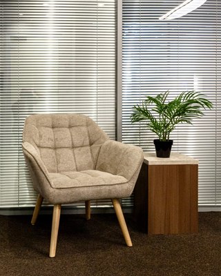 Кресло мягкое Stool Group Вэйл / QH-8904K (бежевый)