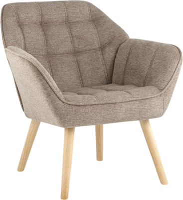 Кресло мягкое Stool Group Вэйл / QH-8904K (серый) - фото