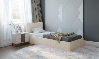 Односпальная кровать Natura Vera Техас с ПМ 90x200