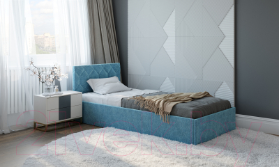 Односпальная кровать Natura Vera Техас с ПМ 90x200