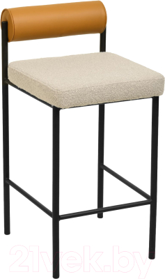 Стул барный Stool Group Балла / FDC9939 (бежевый/коричневый) - фото