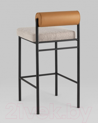 Стул барный Stool Group Балла / FDC9939 (бежевый/коричневый)