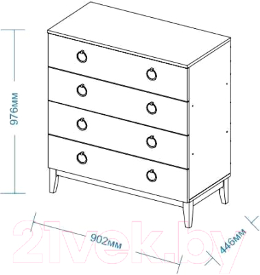 Комод MLK Шарлиз