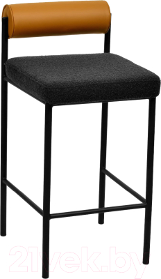 Стул барный Stool Group Балла / FDC9939 (темно-серый/коричневый) - фото