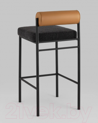 Стул барный Stool Group Балла / FDC9939 (темно-серый/коричневый)