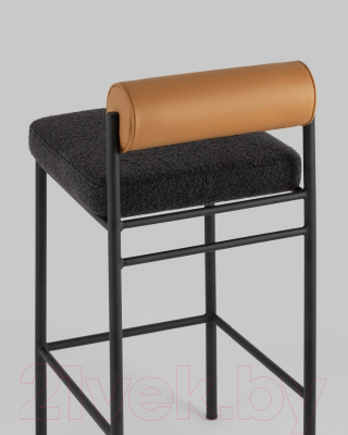 Стул барный Stool Group Балла / FDC9939 (темно-серый/коричневый)