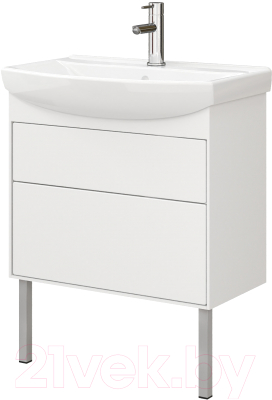 Тумба под умывальник Belux Клермонт Н60-02 - фото