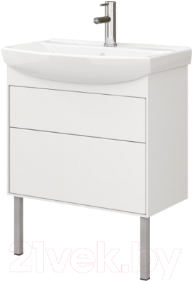 Тумба под умывальник Belux Клермонт Н70-02 - фото