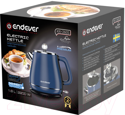 Электрочайник Endever Skyline KR-260S