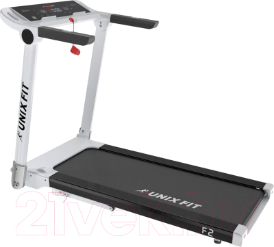 Электрическая беговая дорожка UNIX Fit Hi-tech F2 Arctic Ice / TDHTF2A - фото