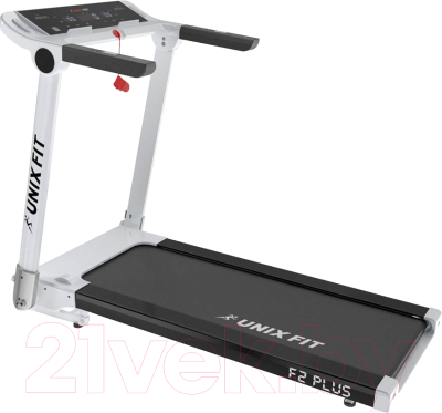 Электрическая беговая дорожка UNIX Fit Hi-tech F2 PLUS Arctic Ice / TDHTF2PA - фото