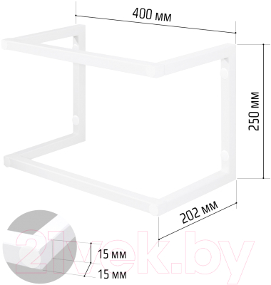Держатель для полотенца Millwood 250x202x400