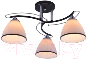Потолочный светильник Mirastyle MH-1036B/3 BK+CR - фото