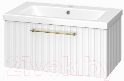 Тумба под умывальник Brevita Alicante 80 / ALI-09080-0101Я - фото