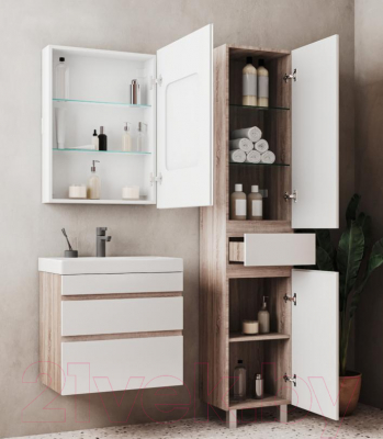 Тумба с умывальником Volna Conty 70.2Y Lake 70 (подвесная)