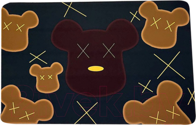 Коврик для ванной Евроковрик №3в 60x90 - фото