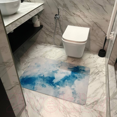 Коврик для ванной Евроковрик №4в 60x90