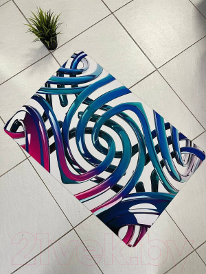 Коврик для ванной Евроковрик №6в 60x90