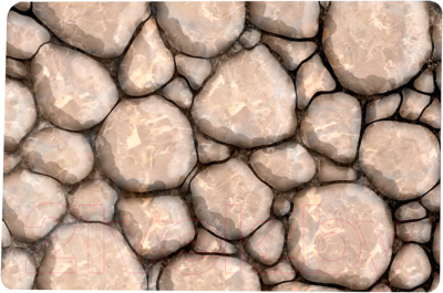 Коврик для ванной Евроковрик №9в 60x90 - фото