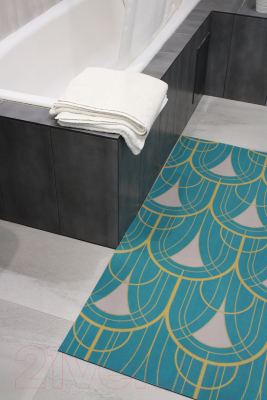 Коврик для ванной Евроковрик №1136 50x140