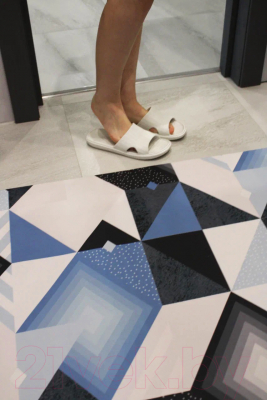 Коврик для ванной Евроковрик №1118 50x140