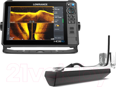 Эхолот Lowrance HDS-10 PRO ROW 3-in-1 / 000-15985-001 - фото