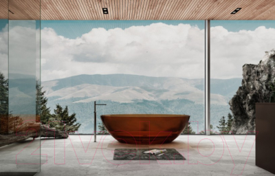 Ванна из полиэфирной смолы Abber Kristall AT9702 Opal