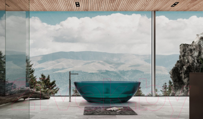 Ванна из полиэфирной смолы Abber Kristall AT9702 Aquamarin