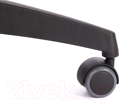 Кресло офисное Tetchair Start флок/ткань (черный/серый, 35/W-12)