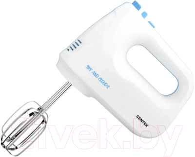 Миксер ручной Centek CT-1128 (белый/синий) - фото