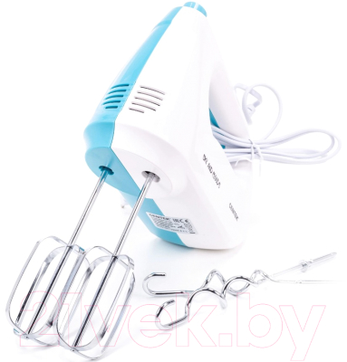 Миксер ручной Centek CT-1128 (белый/синий)