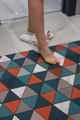 Коврик для ванной Евроковрик №1121а 100x140