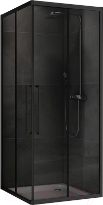 Душевой уголок Abber Schwarzer Diamant AG02090BDTH - фото